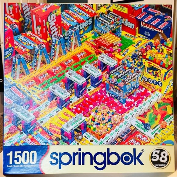 Springbok 1,500 Piece Puzzle | Candyscape - Picture 1 of 4